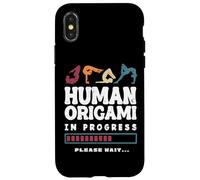 Human Origami In Progress Contortionist Contortion Yoga Case for iPhone X/XS