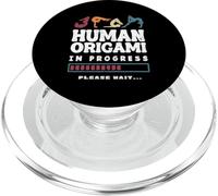 Human Origami In Progress Contortionist Contortion Yoga PopSockets PopGrip for MagSafe