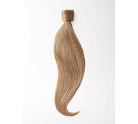 Human Ponytail Extensions - luxury Quality 14 Inch - 14 intense natural dark ash blonde