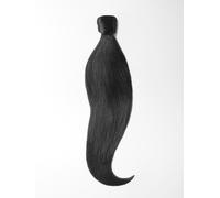 Human Ponytail Extensions - luxury Quality 14 Inch - 1B black
