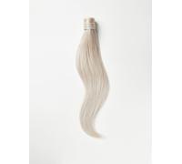 Human Ponytail Extensions - luxury Quality 14 Inch - 59 silver blonde