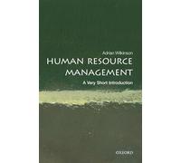 Human Resource Management : A Very Short Introduction