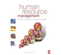 Human Resource Management for the Hospitality and Tourism Industries