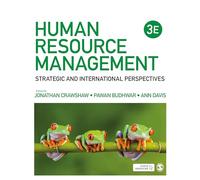 Human Resource Management: Strategic and International Perspectives
