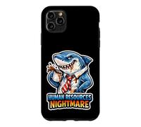Human Resource Nightmare Funny HR Job Shark Case for iPhone 11 Pro Max