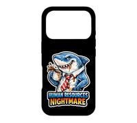 Human Resource Nightmare Funny HR Job Shark Case for iPhone 17 Pro