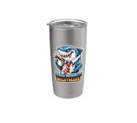 Human Resource Nightmare Funny HR Job Shark Stainless Steel Insulated Tumbler