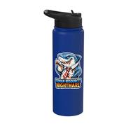 Human Resource Nightmare Funny HR Job Shark Stainless Steel Insulated Water Bottle