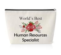 Human Resources Gifts for Women Cosmetic Bag HR Gifts for Women Hr Appreciation Gift Thank You Gift for Hr Manager Colleague Hr Director Gift Retirement Christmas Birthday Gift Travel Makeup Bag