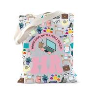 Human Resources HR Appreciation Gift for Coworker Director Manager Recruiter Gift HR Team Tote Bag (People Puzzle)