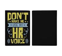 Human Resources HR Voice Travel Passport Wallet Credit Card Holder Cover Case Protector