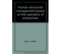 Human resources management based on the operation of enterprises