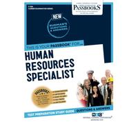 Human Resources Specialist C-356: Passbooks Study Guide (Career Examination, 356)