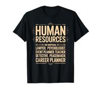 Human Resources The Unofficial Career Planner T-Shirt