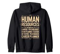 Human Resources The Unofficial Career Planner Zip Hoodie