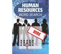 Human Resources Word Search: 58 different puzzles with solutions, 116 pages, 6" x 9" format, makes a great gift for anyone in HR