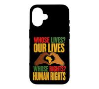 Human Rights African American Protest Black History Case for iPhone 16
