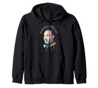 Human Rights Are Civil Rights Statement Activist Pride Zip Hoodie