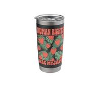 Human Rights are My Jam Stainless Steel Insulated Tumbler
