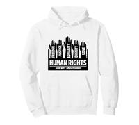 Human Rights Are Not Negotiable Equality Bold Activist Gen Z Pullover Hoodie
