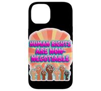 Human Rights Are Not Negotiable Statement Design Case for iPhone 14