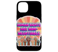 Human Rights Are Not Negotiable Statement Design Case for iPhone 14 Plus