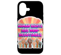 Human Rights Are Not Negotiable Statement Design Case for iPhone 17