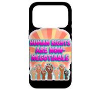 Human Rights Are Not Negotiable Statement Design Case for iPhone 17 Pro