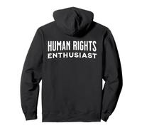 Human Rights Enthusiast Dignity Equality No Discrimination Pullover Hoodie