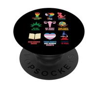 Human Rights Feminism Equality LGBTQ Pride Trans Black Lives PopSockets Adhesive PopGrip