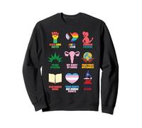Human Rights Feminism Equality LGBTQ Pride Trans Black Lives Sweatshirt
