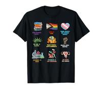 Human Rights Feminism Equality LGBTQ Pride Trans Black Lives T-Shirt