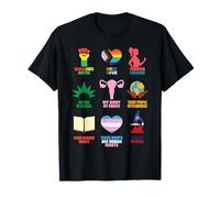 Human Rights Feminism Equality LGBTQ Pride Trans Black Lives T-Shirt