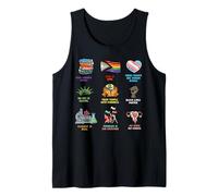 Human Rights Feminism Equality LGBTQ Pride Trans Black Lives Tank Top