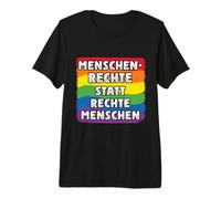 Human Rights Instead of Right People/LGBTQ Tolerance Premium T-Shirt