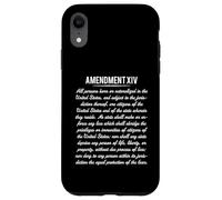 Human Rights Naturalized Born Citizens Pro 14th Amendment Case for iPhone XR