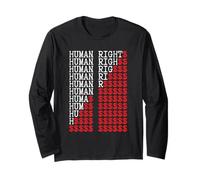 Human Rights Social Justice Activist Protest & March Long Sleeve T-Shirt
