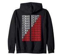 Human Rights Social Justice Activist Protest & March Zip Hoodie