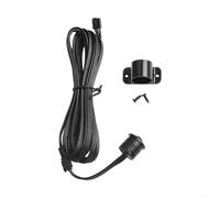 Human Sensor Switch 5A 12V-24V Infrared Motion Sensor for LED Cabinet Light, 3-5m Sensing Distance, 60W/120W Power, IP20, Black