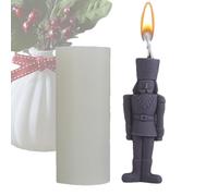 Human Shape Candle Mold - 13cm King Silicone Casting Form, Reusable Epoxy Resin DIY Craft Tool, Easy Release Mould | Chocolate Cake Jelly Wax Decoration Making for Home Event Displays