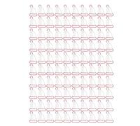 Human Shape Paper Clips, Metallic Office Paper Clips Set, Cute Small Paperclips with Increased Slip Resistance, Rust Prevention Metal Clips for Scrapbooking, Card Making and File C