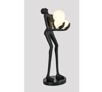 Human Shaped Floor Lamp with Modern Ball Ornaments for Home Decoration and Indoor Lighting