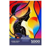 Human Silhouette Jigsaw Puzzles for Adults Puzzle Game 1000 Piece Educational Games for Adults Gifts 52x38cm/1000pcs