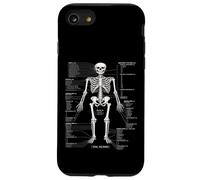 Human Skeleton Bones Anatomy Medical Science Education Gifts Case for iPhone SE (2020) / 7/8
