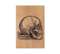 Human Skull Anatomy Canvas Poster Bedroom Decor Landscape Office Room Decor Gift 12x18inch(30x45cm)