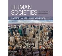 Human Societies: An Introduction to Macrosociology