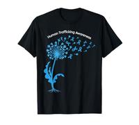 Human Trafficking Awareness Dandelion End Human Trafficking T-Shirt