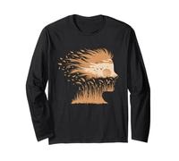 Human Tree Tshirt Nature Vintage Funny Retro Artistic Sunset Long Sleeve T-Shirt