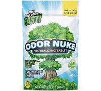 Human Urine Odor Neutralizer Tablets by ODOR NUKE - Kill Urine Smell In Portable Urinals for Men, Bedside Commodes, Bedpans & Camping Toilets - 2.8oz (Original)