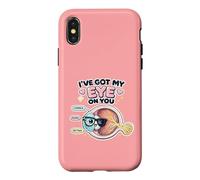 Human Vision Graphic Ophthalmologist Eye Structure Doctor Case for iPhone X/XS
